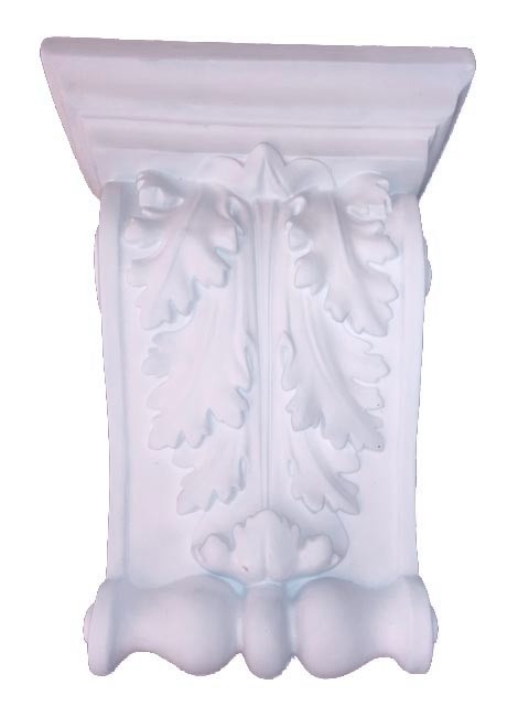 Console feuilles 30 x 22 x 11 cm : CON730